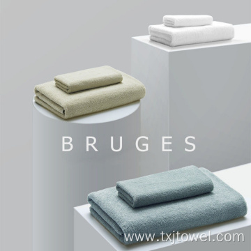 Luxury Logo Cotton Towel For Bathroom Spa